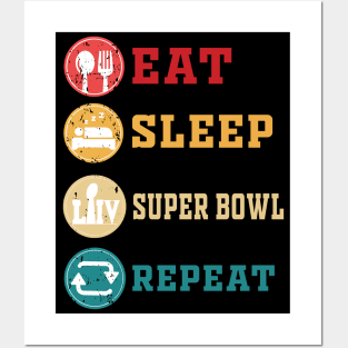 Super Bowl repeat Posters and Art